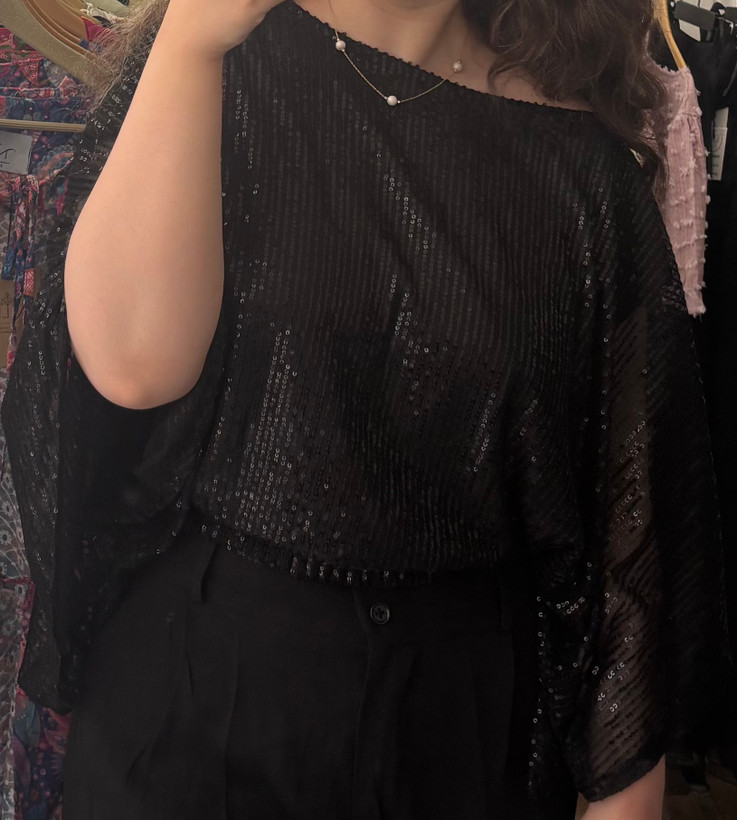 شومیز مجلسی پولکی